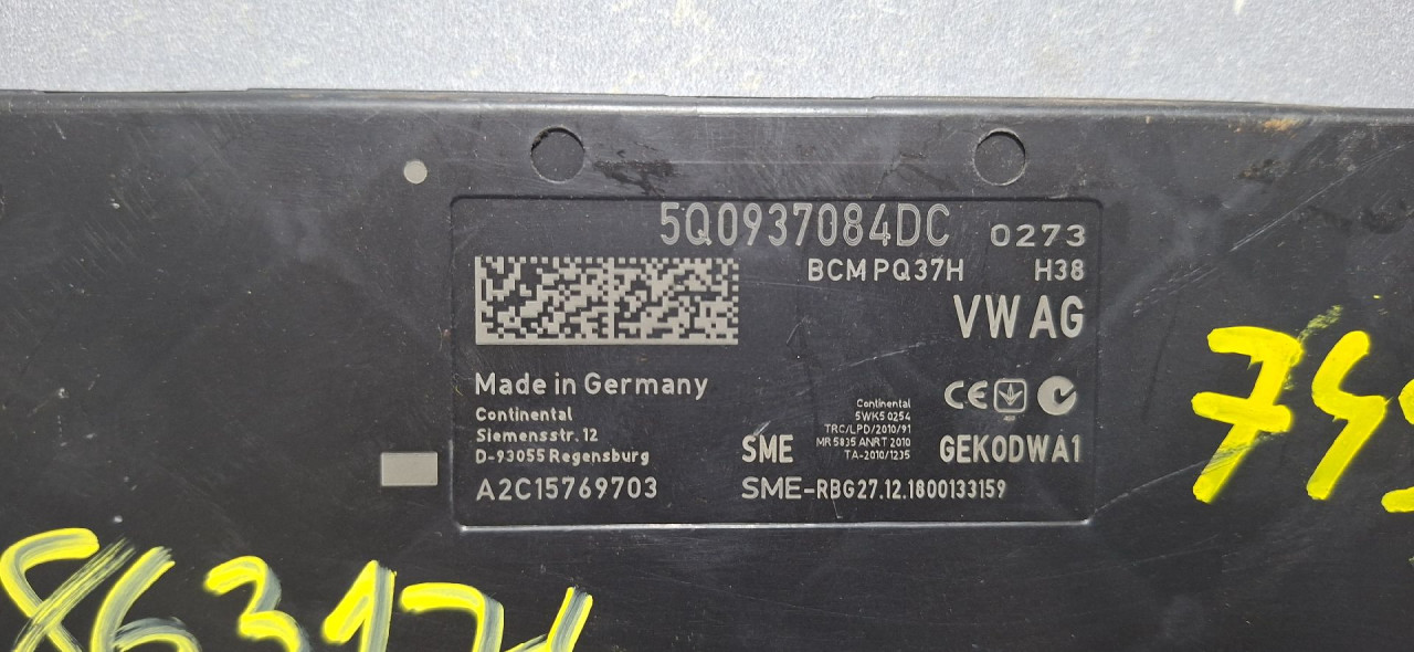 DIJELOVI BCM ELEKTRONIKA SKODA SUPERB > 19- 2.0 5Q0937084DC