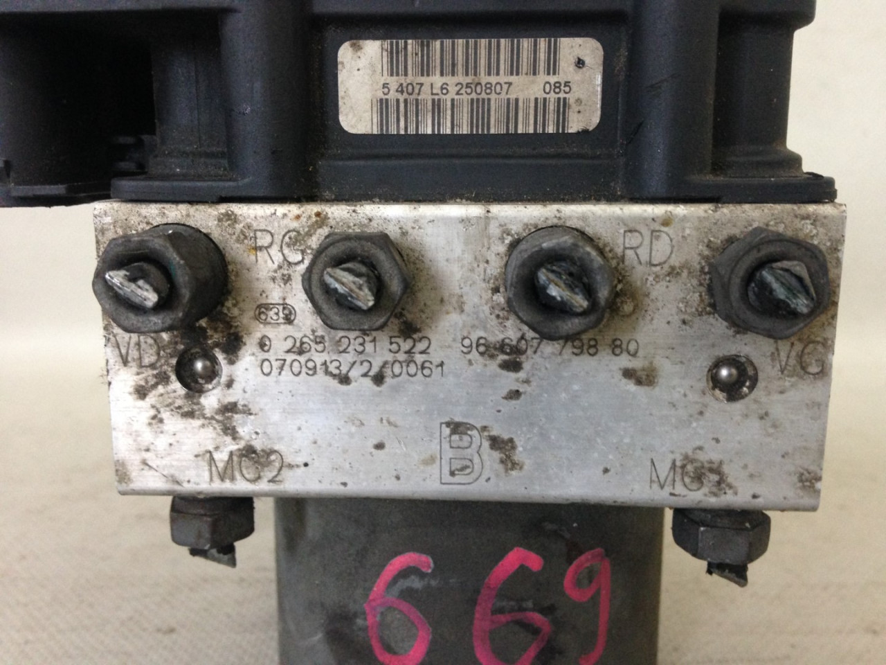 ABS ELEKTRONIKA CITROEN XSARA PICASSO > 04-12 966077988