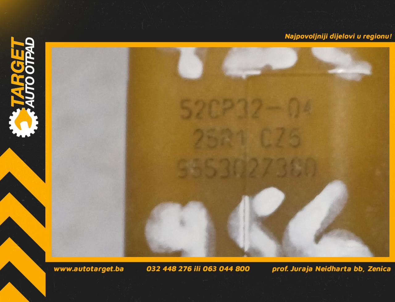 DIJELOVI PRESOSTAT KLIME PEUGEOT 308 > 11-13 1.6 9653027380