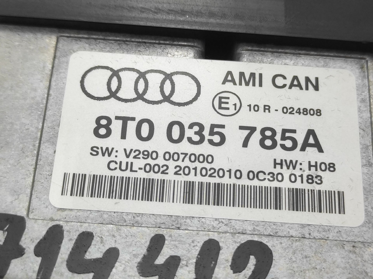 ELEKTRONIKA MODUL AUDI A5 (8T) SPORTBACK > 07-11 8T0035