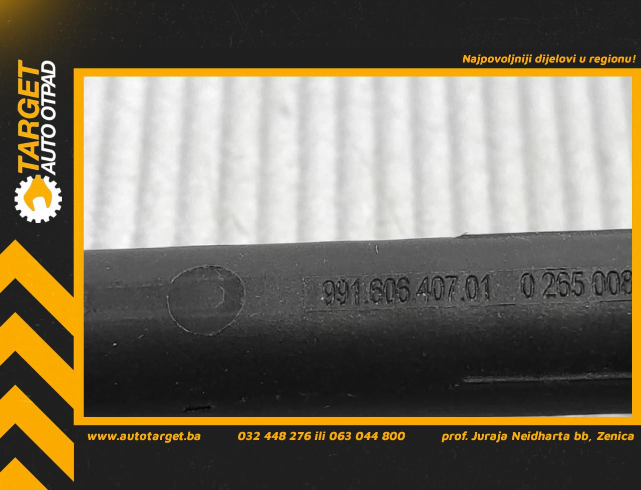 DIJELOVI ABS SENZOR PORSCHE 911 > 05-12 99160640701