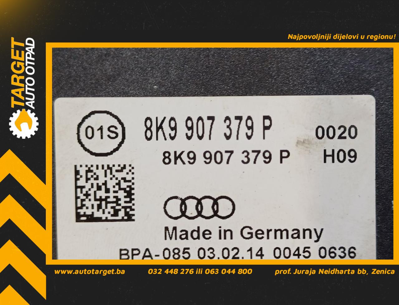 ABS ELEKTRONIKA AUDI A4 (B8) > 12-15 8K9907379P 0265239458