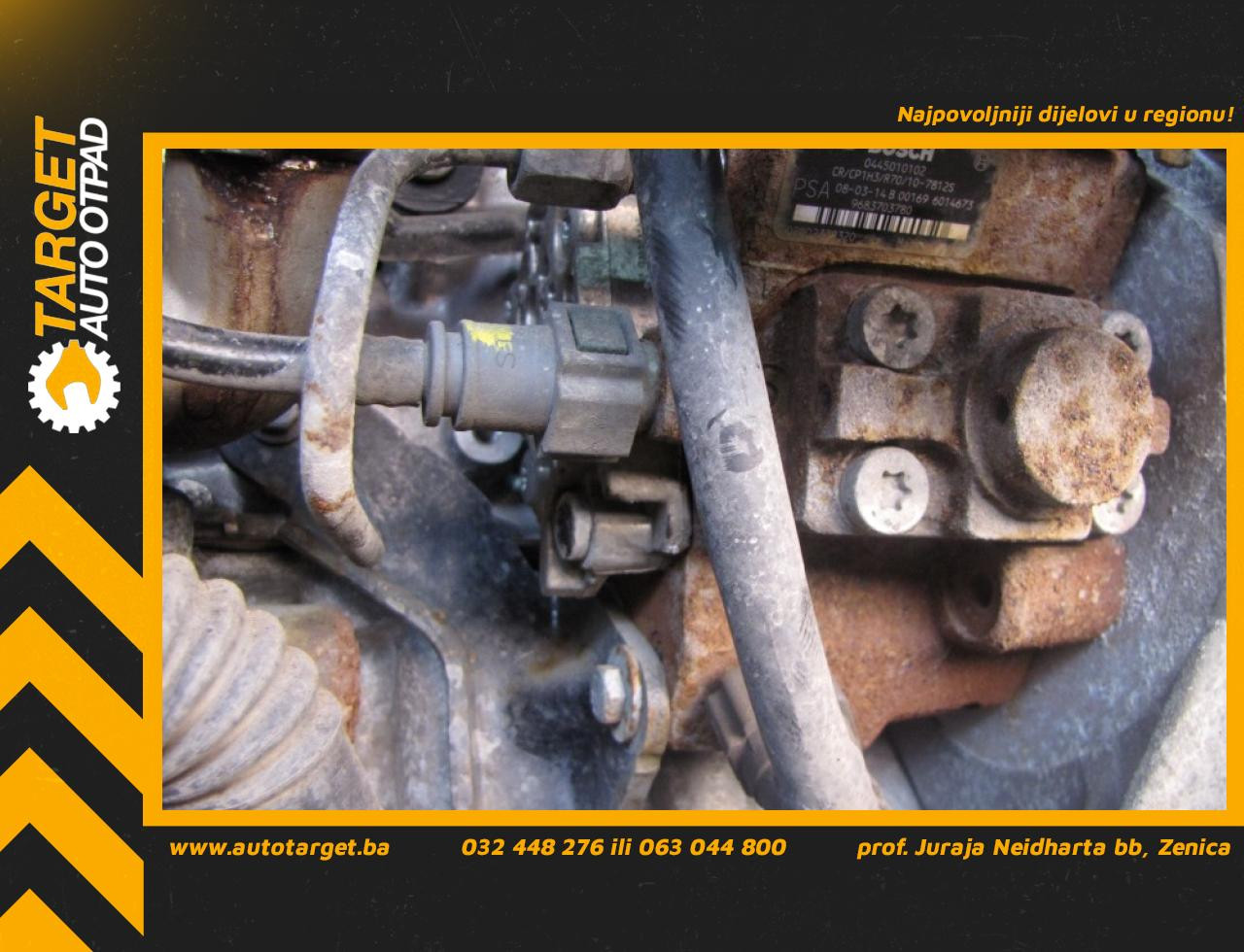 PUMPA VISOKOG PRITISKA PEUGEOT BIPPER > 07-16 968370378