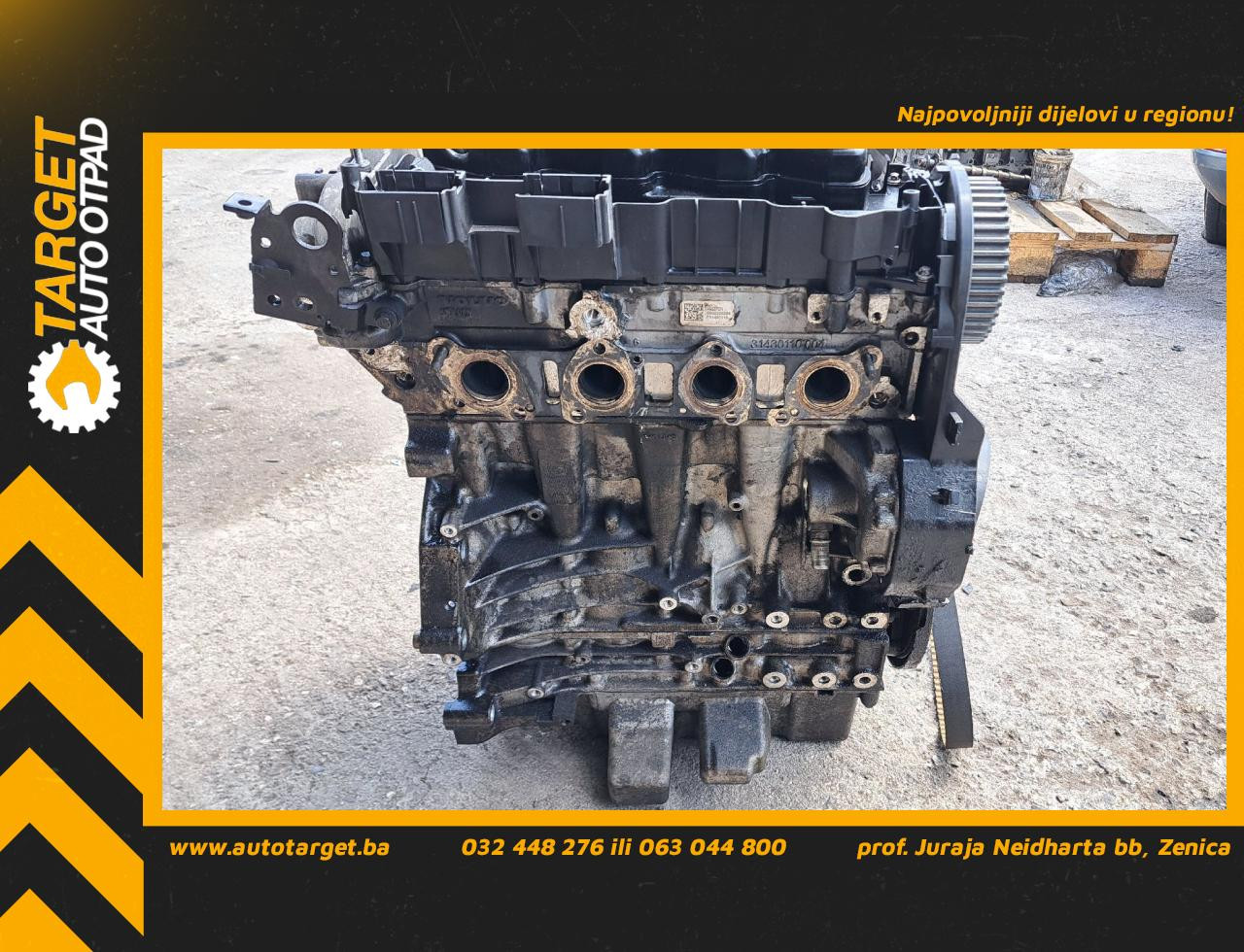 DIJELOVI MOTOR VOLVO S60/V60 > 14 - 19 2.0 D4204T5