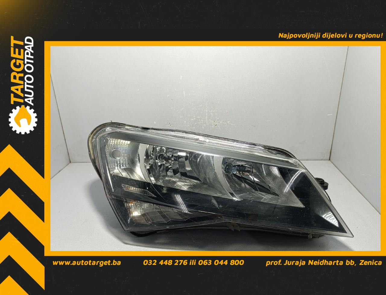 DIJELOVI FAR SKODA SUPERB > 15-19 3V2941016