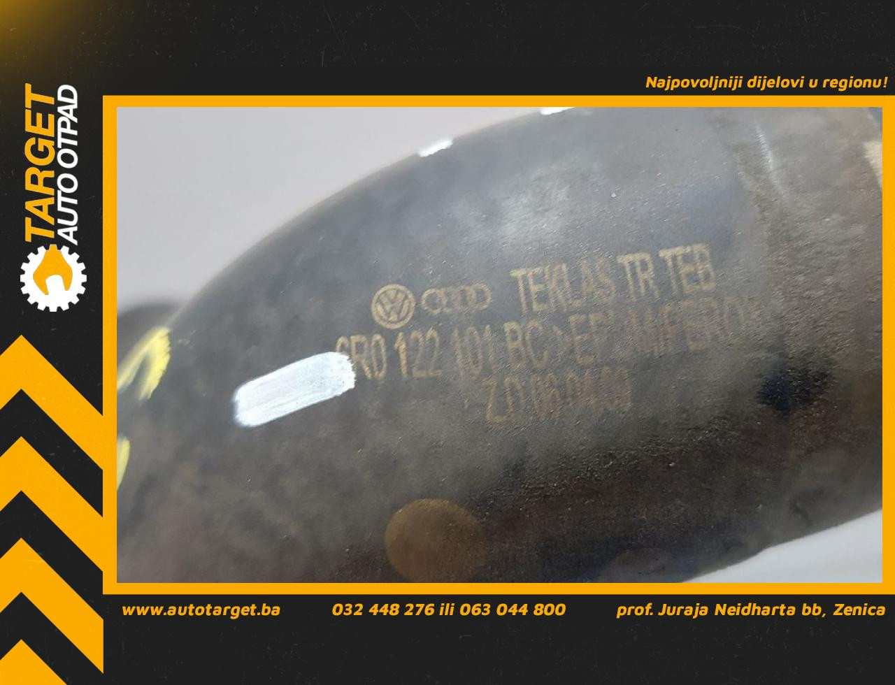 DIJELOVI CRIJEVO VW POLO > 09-14 1.6 6R0122101BC