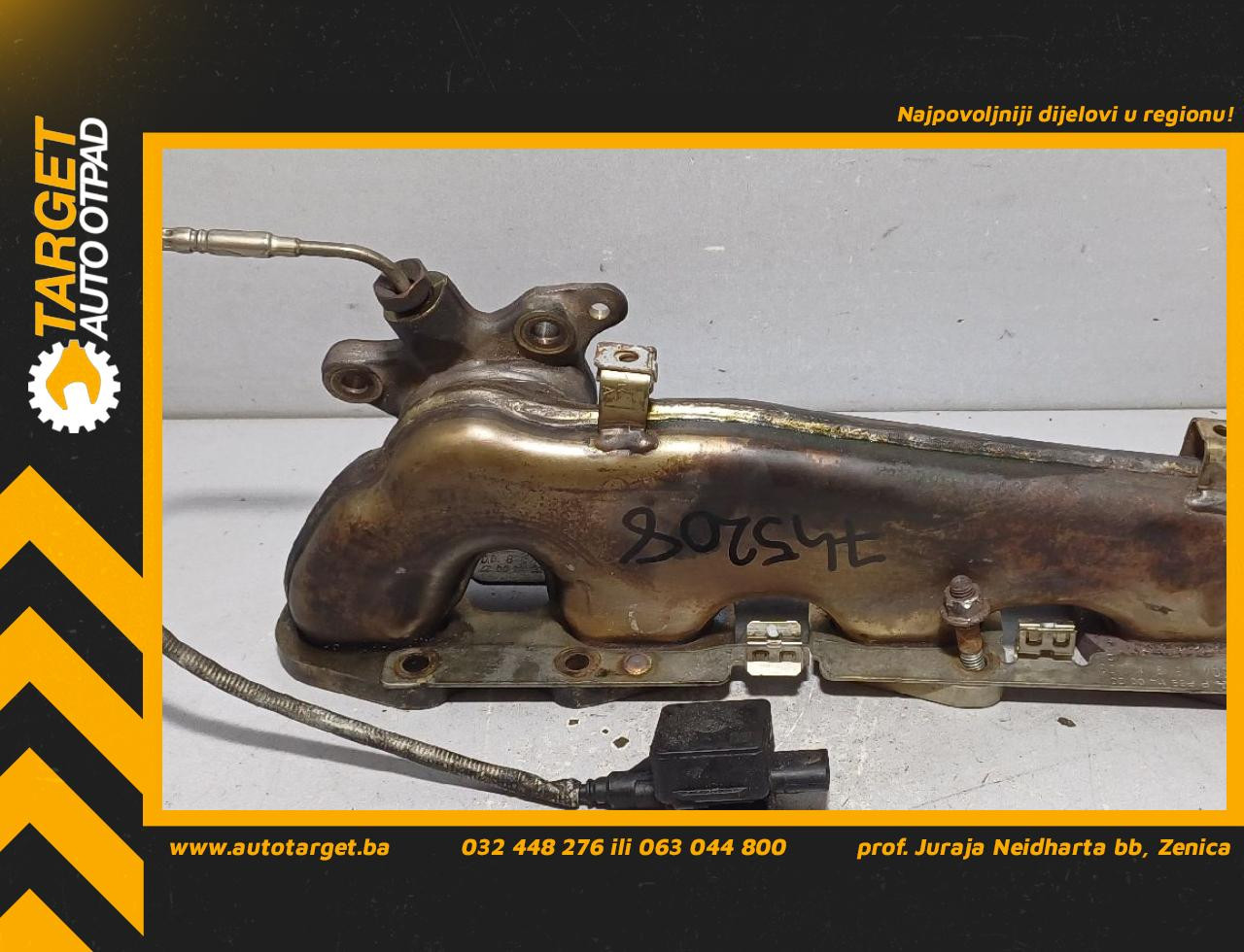 DIJELOVI IZDUVNA GRANA MERCEDES GLC (X253) > 15- 2.2 PP651140026