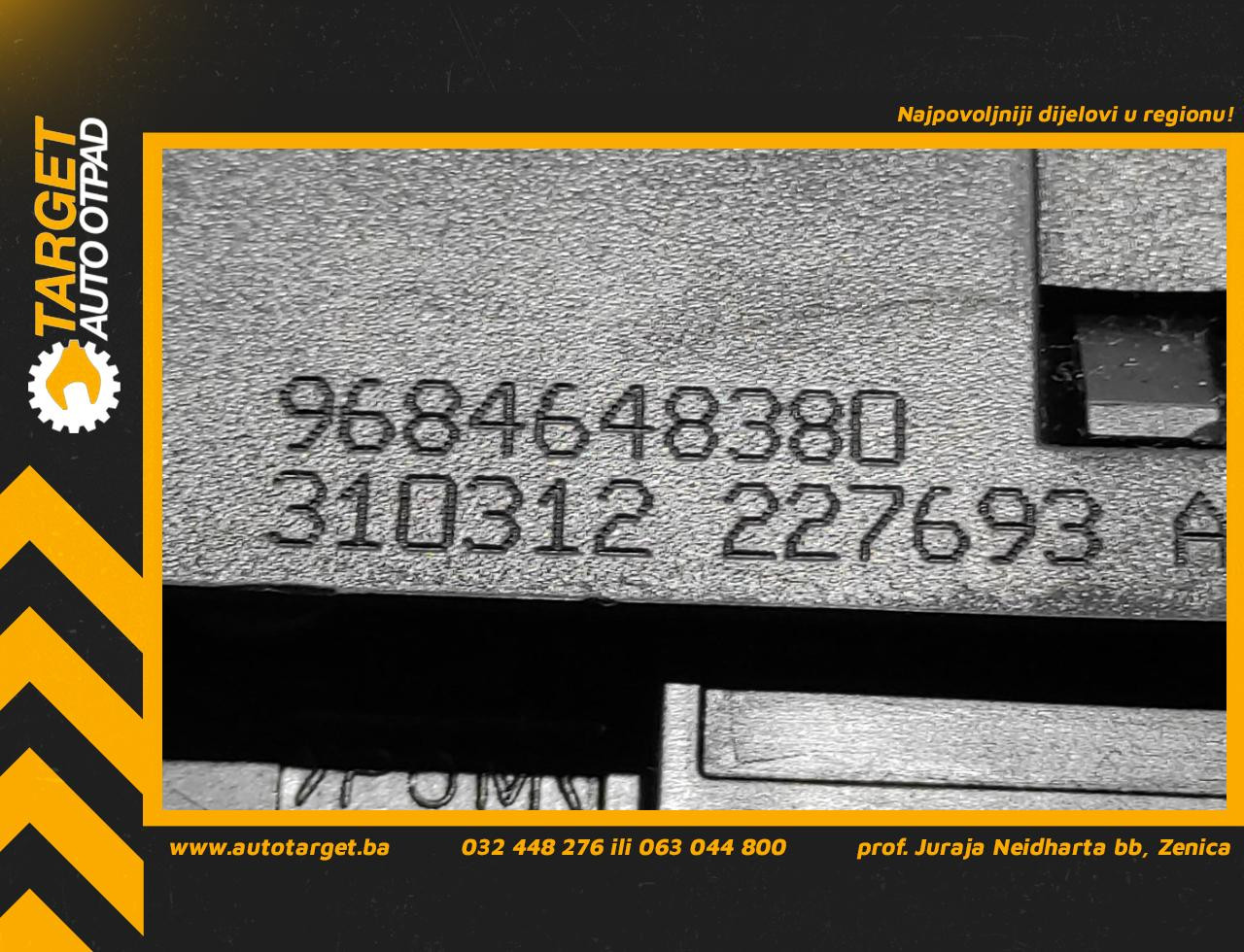 DIJELOVI BRAVA GEPEKA PEUGEOT 308 > 11-13 9684648380