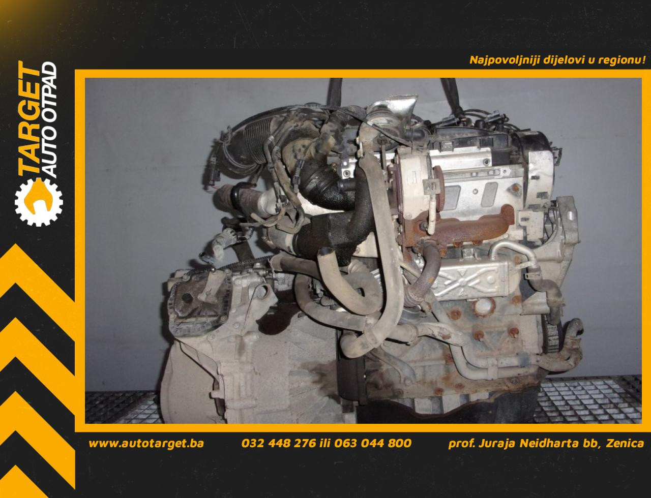 DIJELOVI MOTOR VW CADDY > 10-15 1.6 CAYC