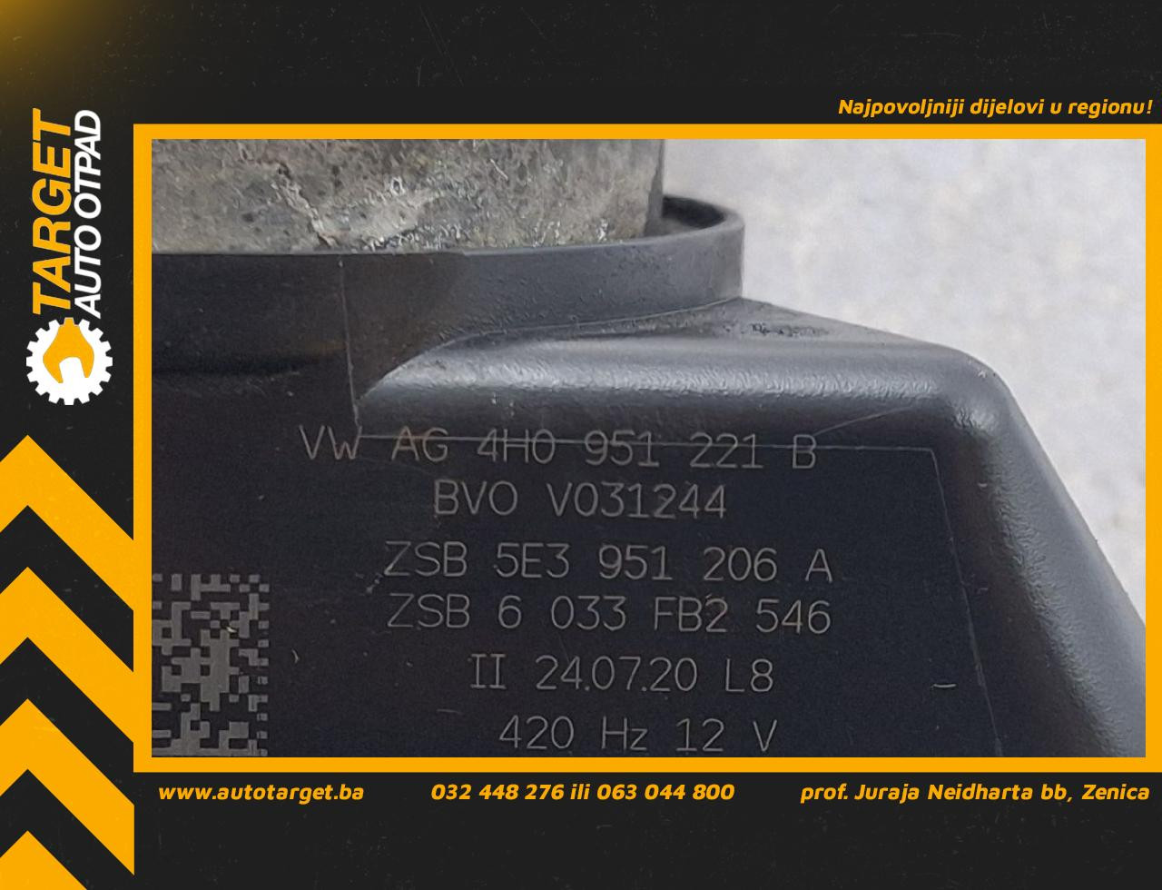DIJELOVI SIRENA BMW X5 (F15) > 13-18 3.0 4H0951221