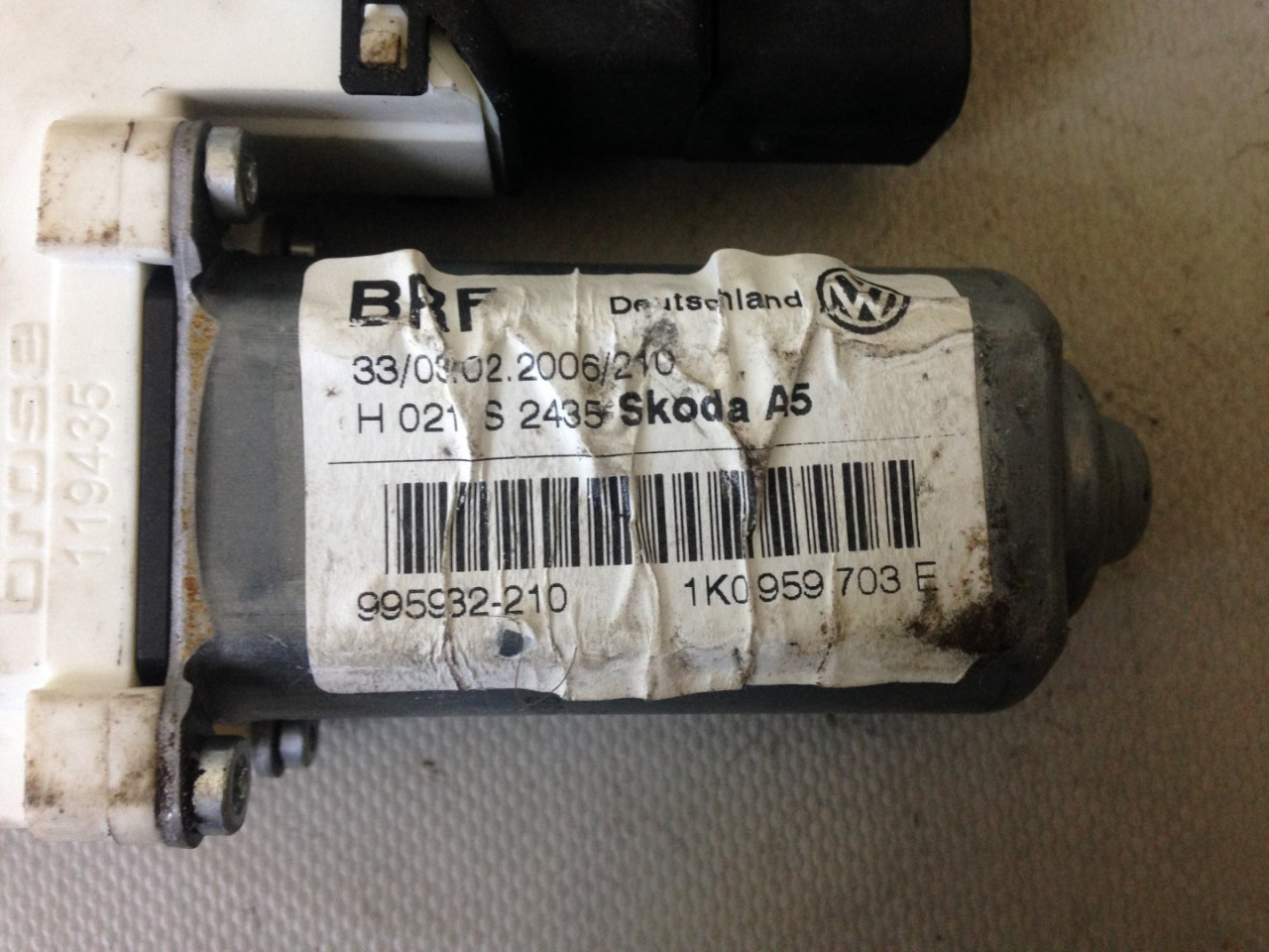 MOTORIC PODIZACA STAKLA VW GOLF 5 > 03-08 1K0959703E