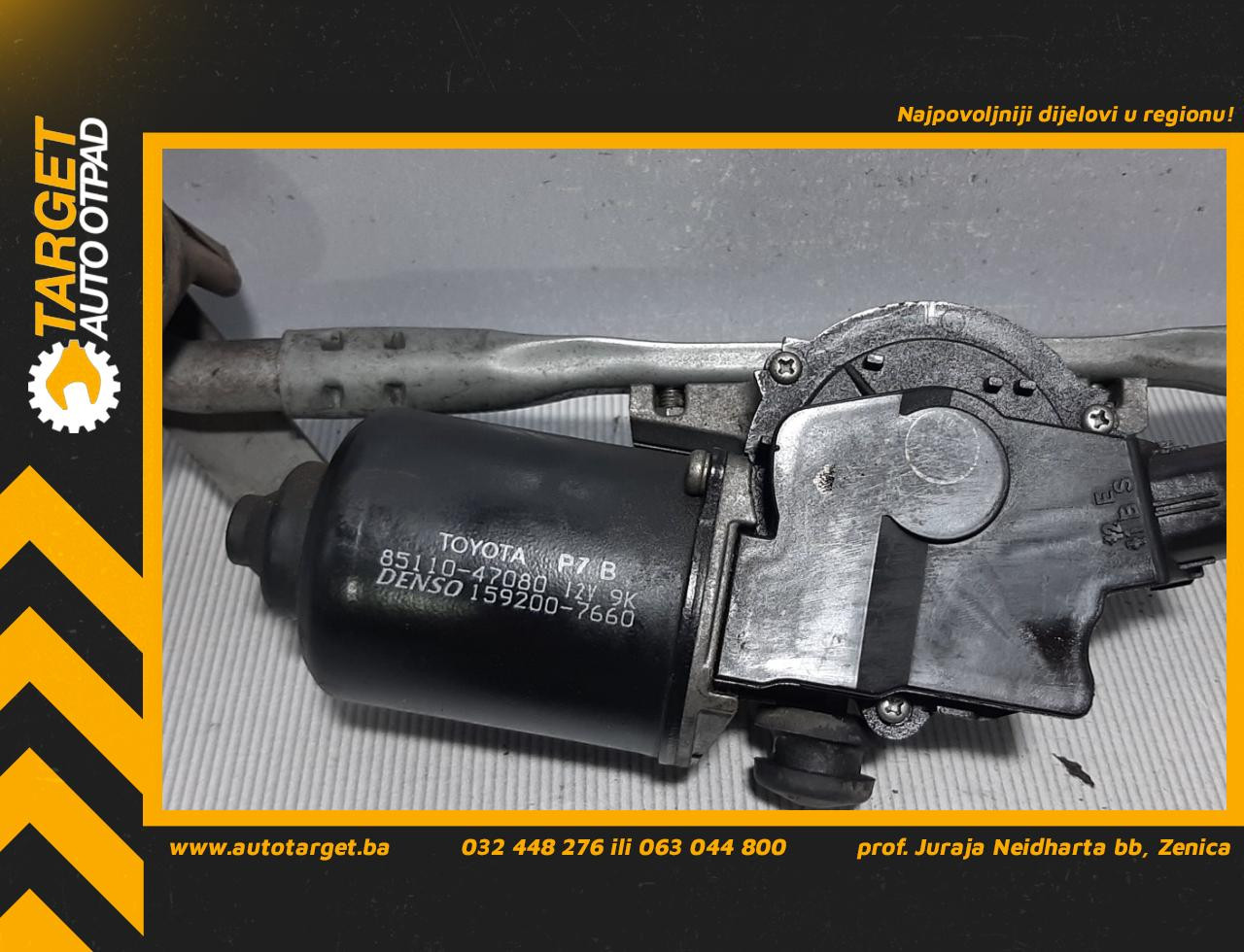 MOTORIC PREDNJEG BRISACA TOYOTA PRIUS XW20 > 04-09 8511047080