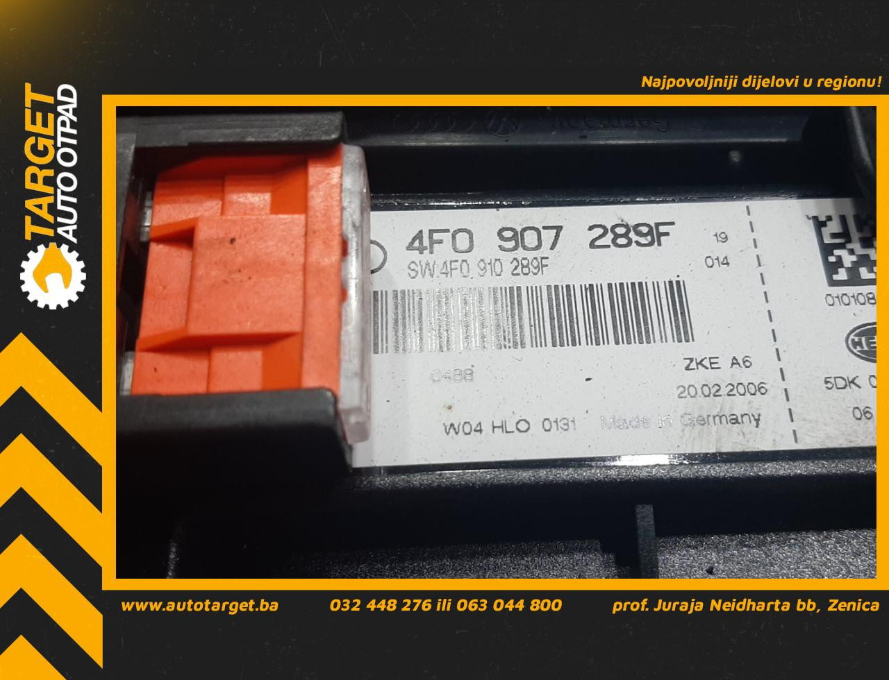 DIJELOVI ELEKTRONIKA MODUL AUDI A6 > 04-08 4F0907289F
