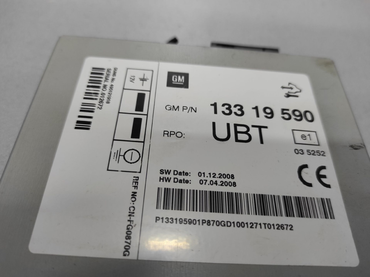 ELEKTRONIKA MODUL OPEL INSIGNIA > 09-13 13319590