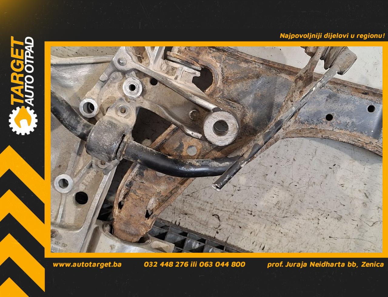 DIJELOVI LAFETA VW GOLF 6 > 08-12 2.0 1K0407190E