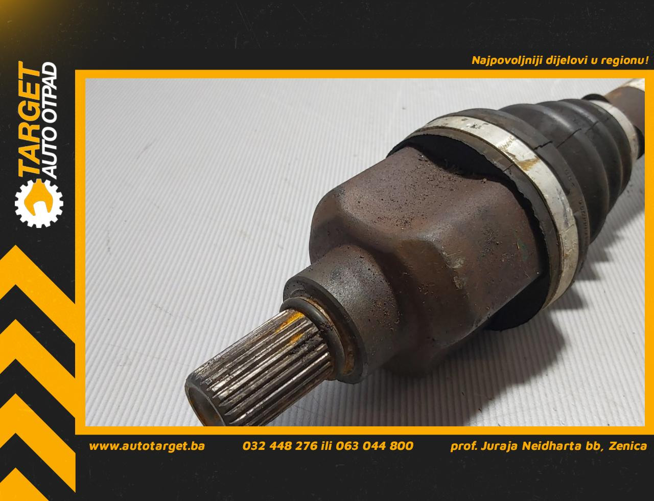 DIJELOVI POLUOSOVINA PEUGEOT 307 > 05-09 1.6 9637378180