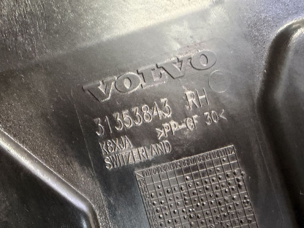 DIJELOVI PODNA ZASTITA VOLVO XC90 > 19- 2.0 31353843