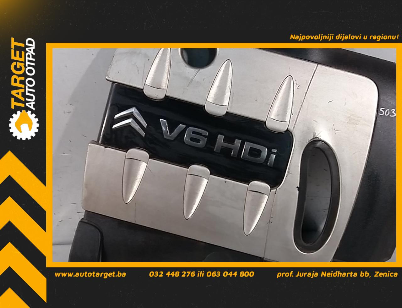 DIJELOVI POKLOPAC MOTORA CITROEN C6 > 05-12 965914508000