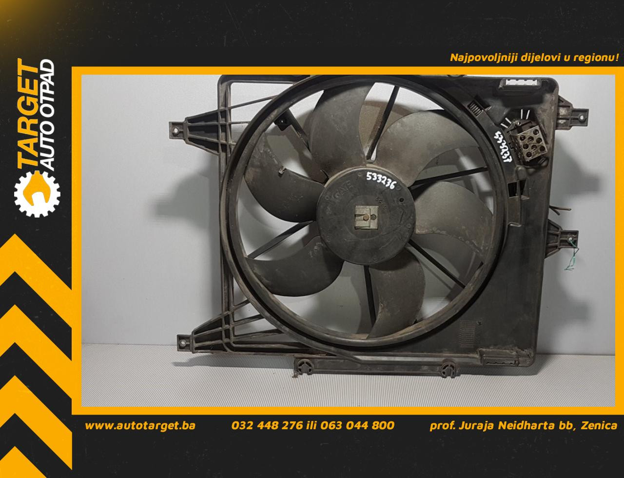 DIJELOVI NOSAC VENTILATORA RENAULT CLIO > 01-04 7700428659