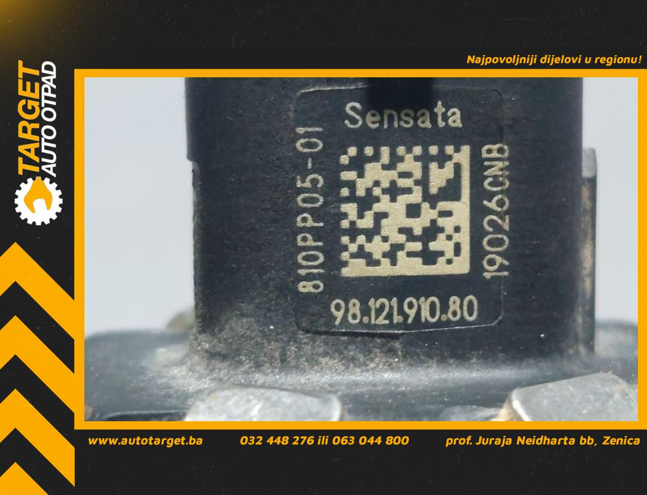 SENZOR PRITISKA GORIVA PEUGEOT 2008 > 16-19 9812191080