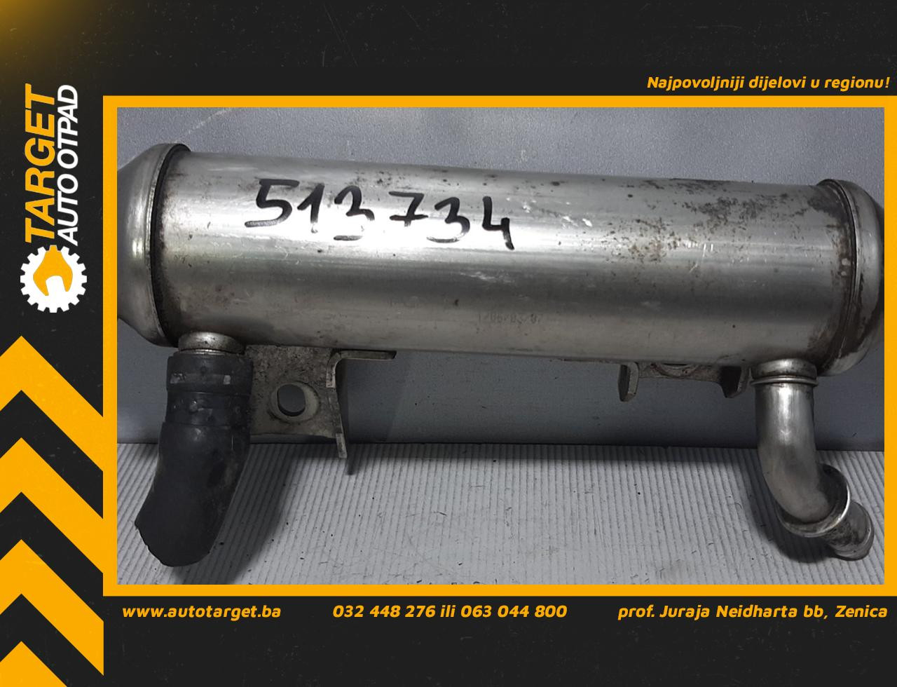 HLADNJAK EGR VENTILA OPEL VECTRA C > 05-08 55202430