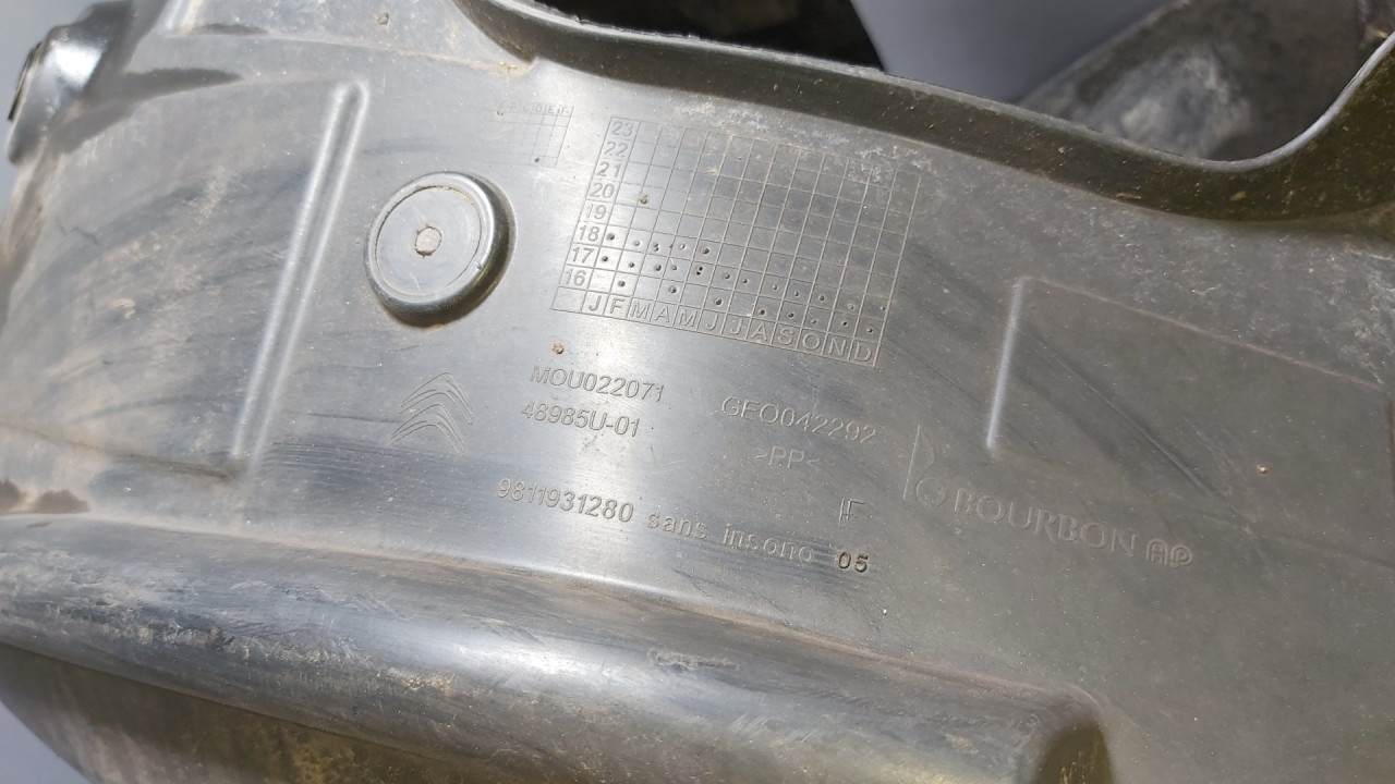 UNUTRASNJI BLATOBRAN CITROEN C3 > 16-19 9811931280