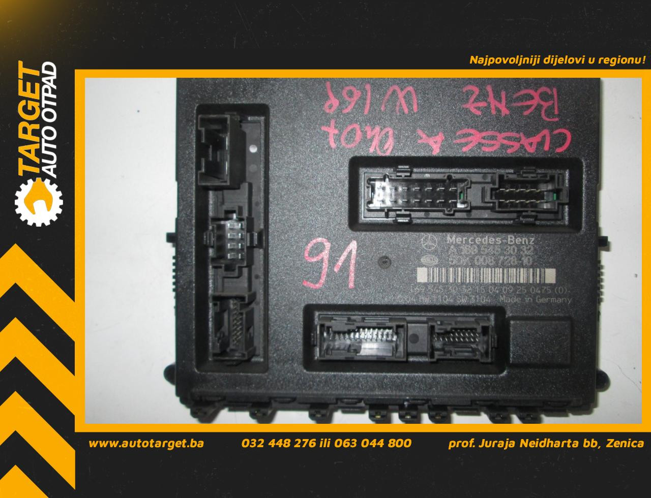 ELEKTRONIKA MODUL MERCEDES A KLASA (W169) > 04-07 5DK00