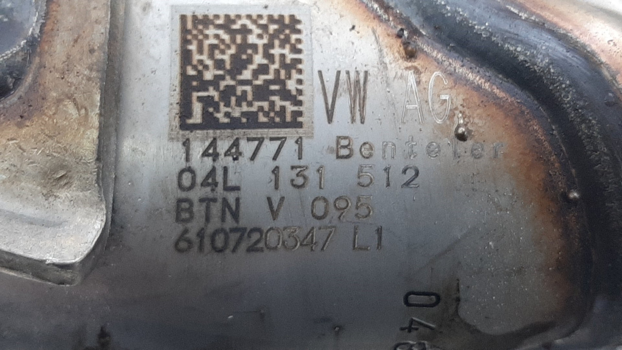 HLADNJAK EGR VENTILA VW GOLF 7 > 12-16 04L131512