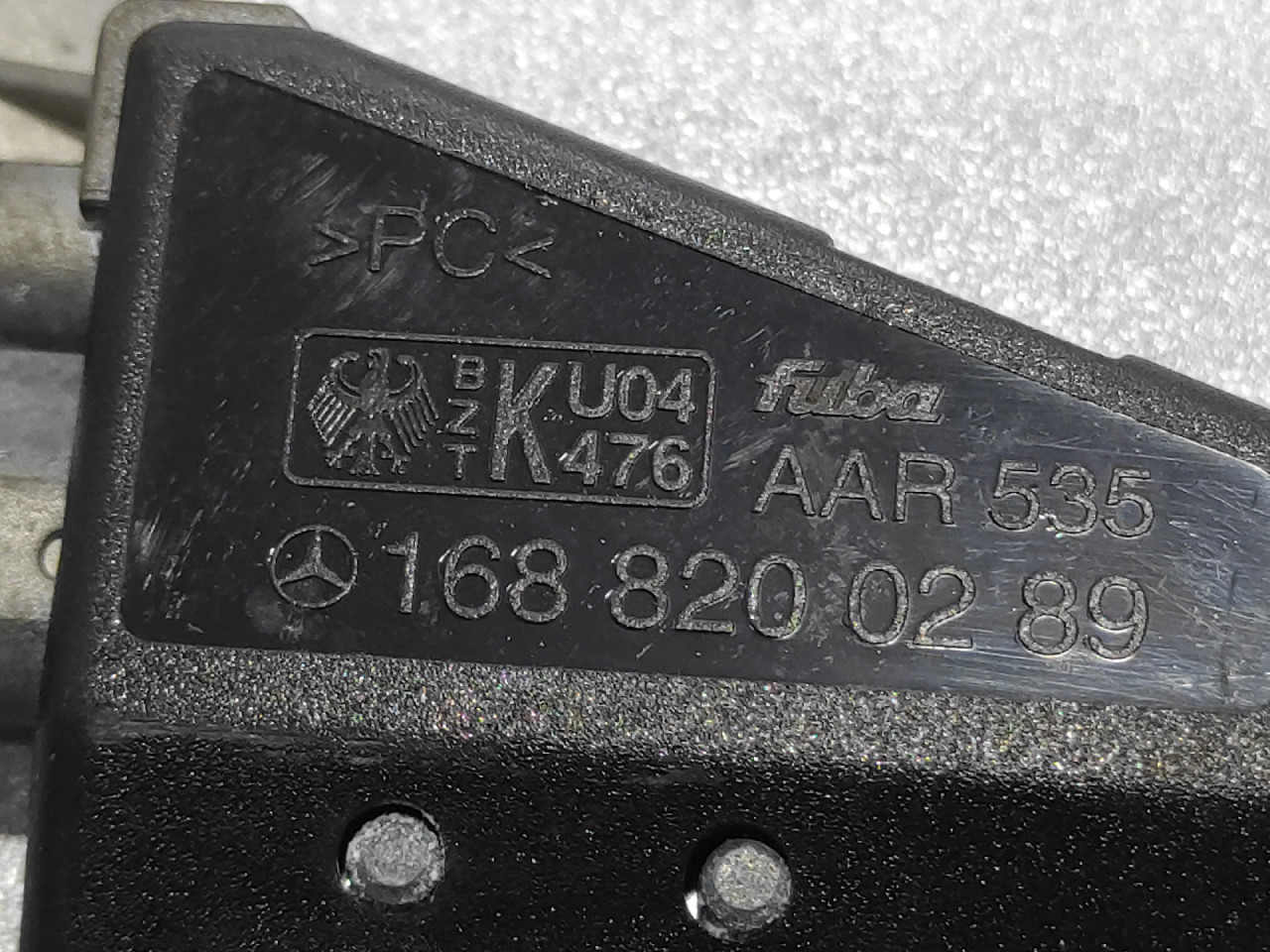 ANTENA MERCEDES A KLASA (W168) > 97-01 1688200289