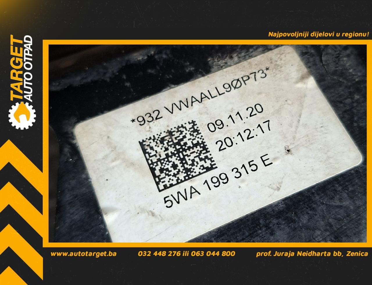 DIJELOVI TRAP/MOST VW GOLF 8 > 19- 2.0 5WA199315E