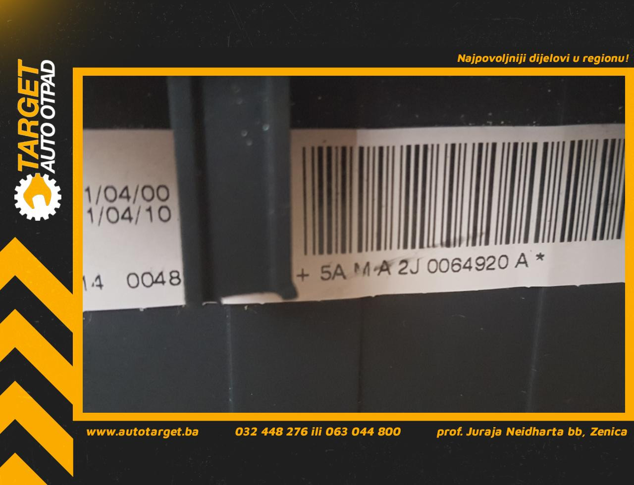 DIJELOVI AIRBAG VOLANA CITROEN XSARA > 97-00 96364249ZL