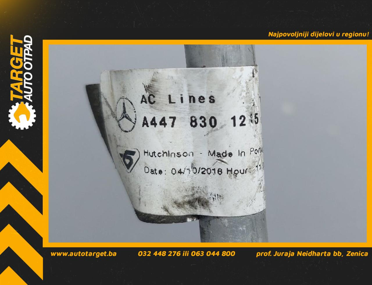CRIJEVO KLIME MERCEDES VITO (W447) V KLASA > 14- A4478301215