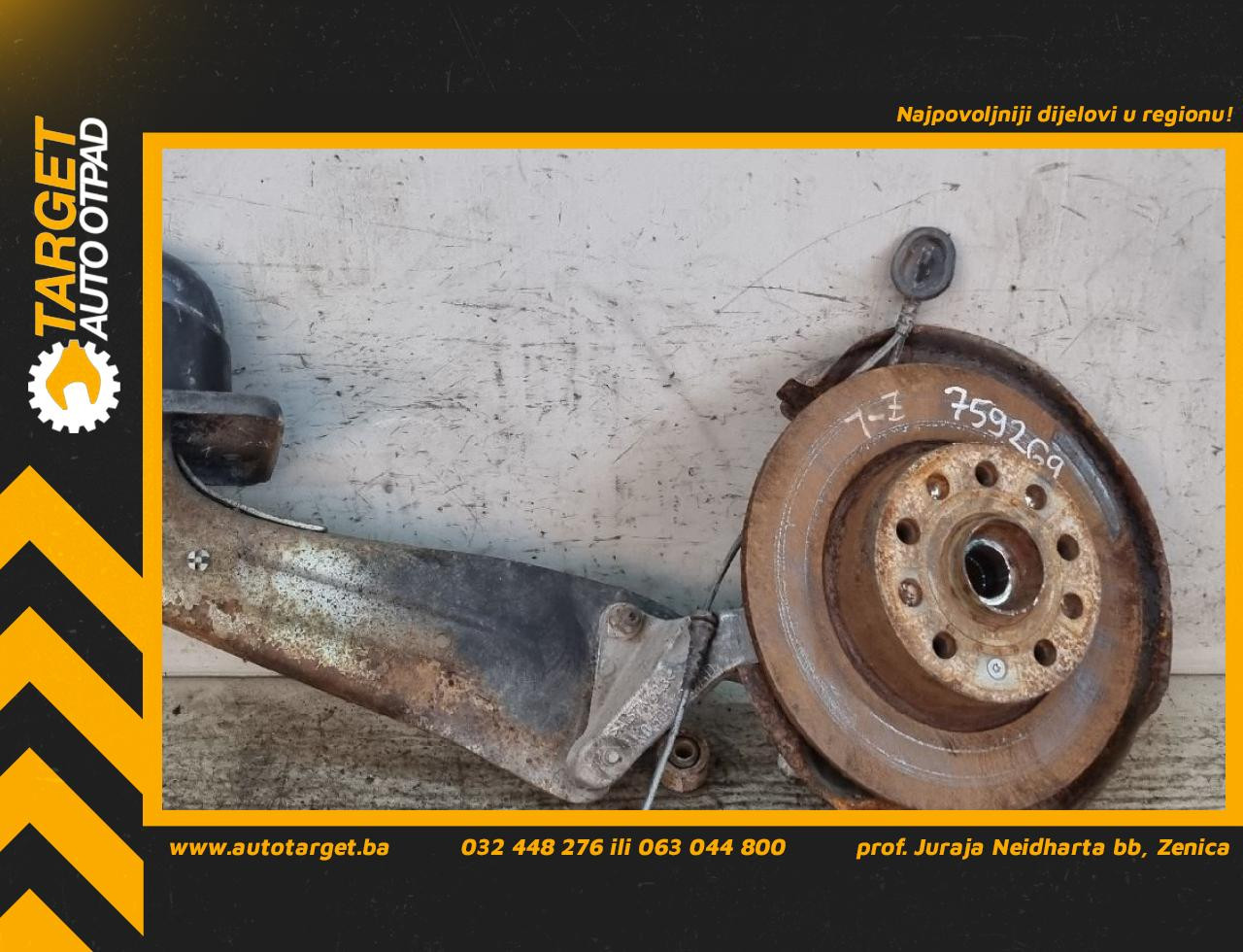 DIJELOVI GLAVCINA VW GOLF 6 > 08-12 1K0505435AD