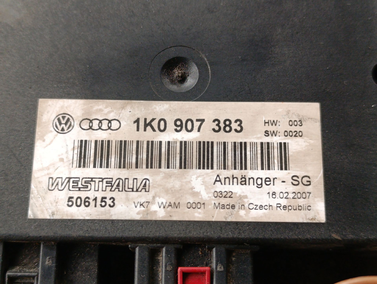 ELEKTRONIKA MODUL VW PASSAT B6 > 05-10 1K0907383