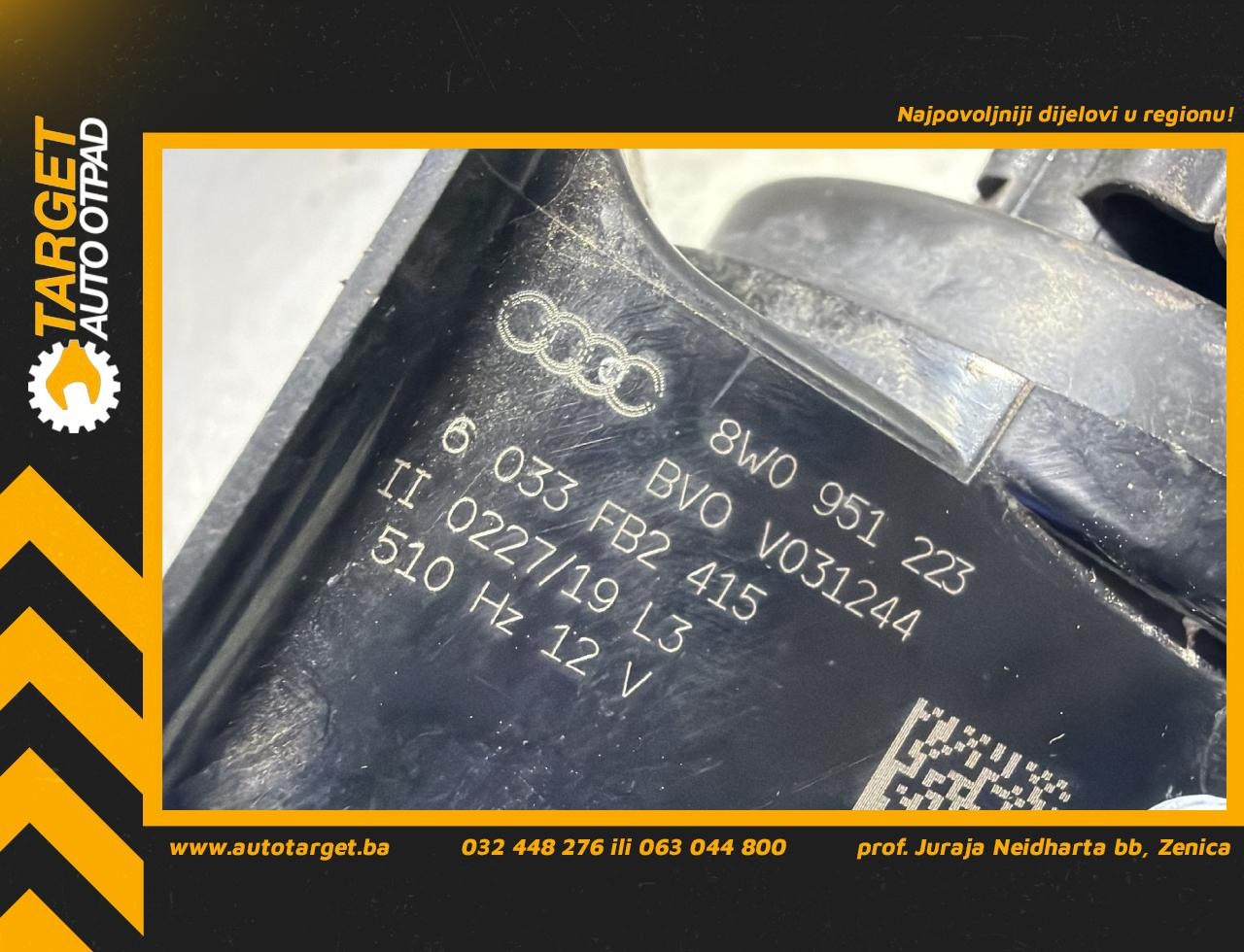 DIJELOVI SIRENA AUDI A4 (B9) > 19- 3.0 8W0951223