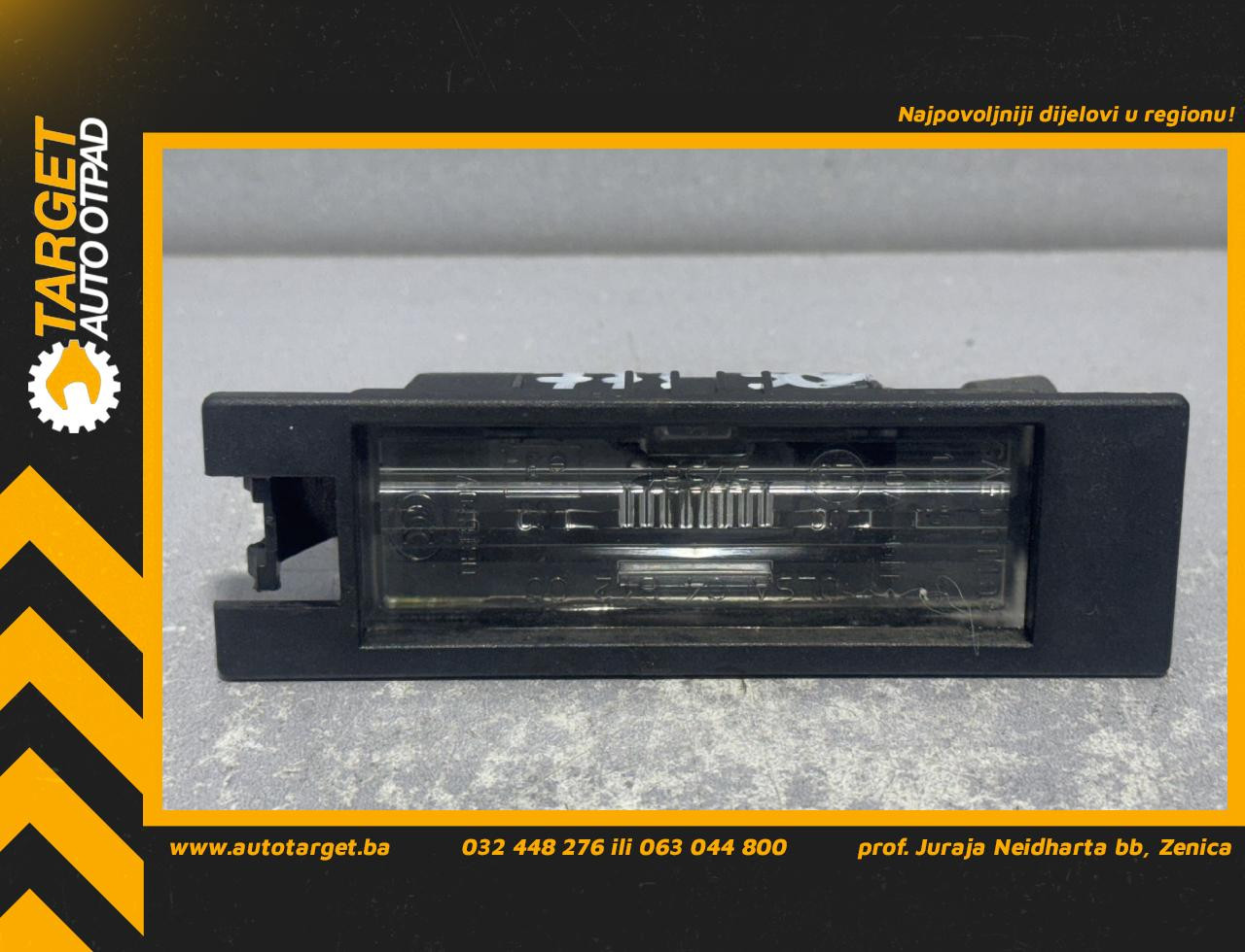 DIJELOVI RASVJETA TABLICA OPEL INSIGNIA > 09-13 2.0 13251931