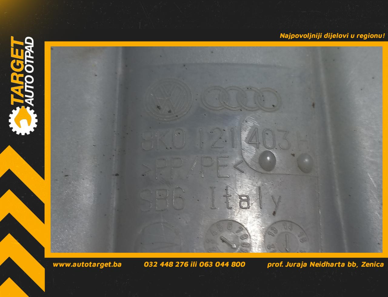 DIJELOVI BOCA AUDI Q5 > 08-11 2.0 8K0121403H