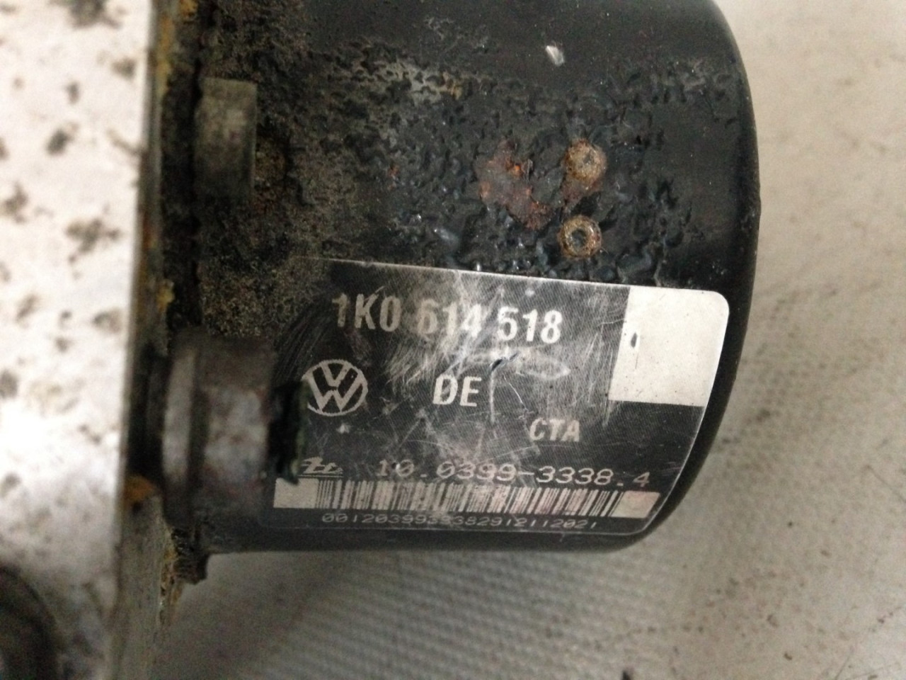 ABS ELEKTRONIKA VW GOLF 5 > 03-08 1K0907379 1K0614518