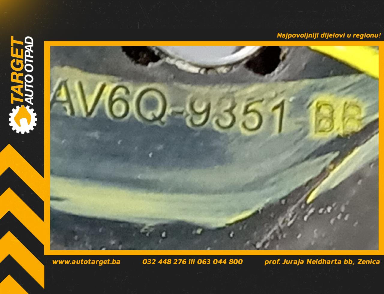 DIJELOVI CRIJEVO FORD FOCUS > 11-14 1.6 AV6Q9351BB