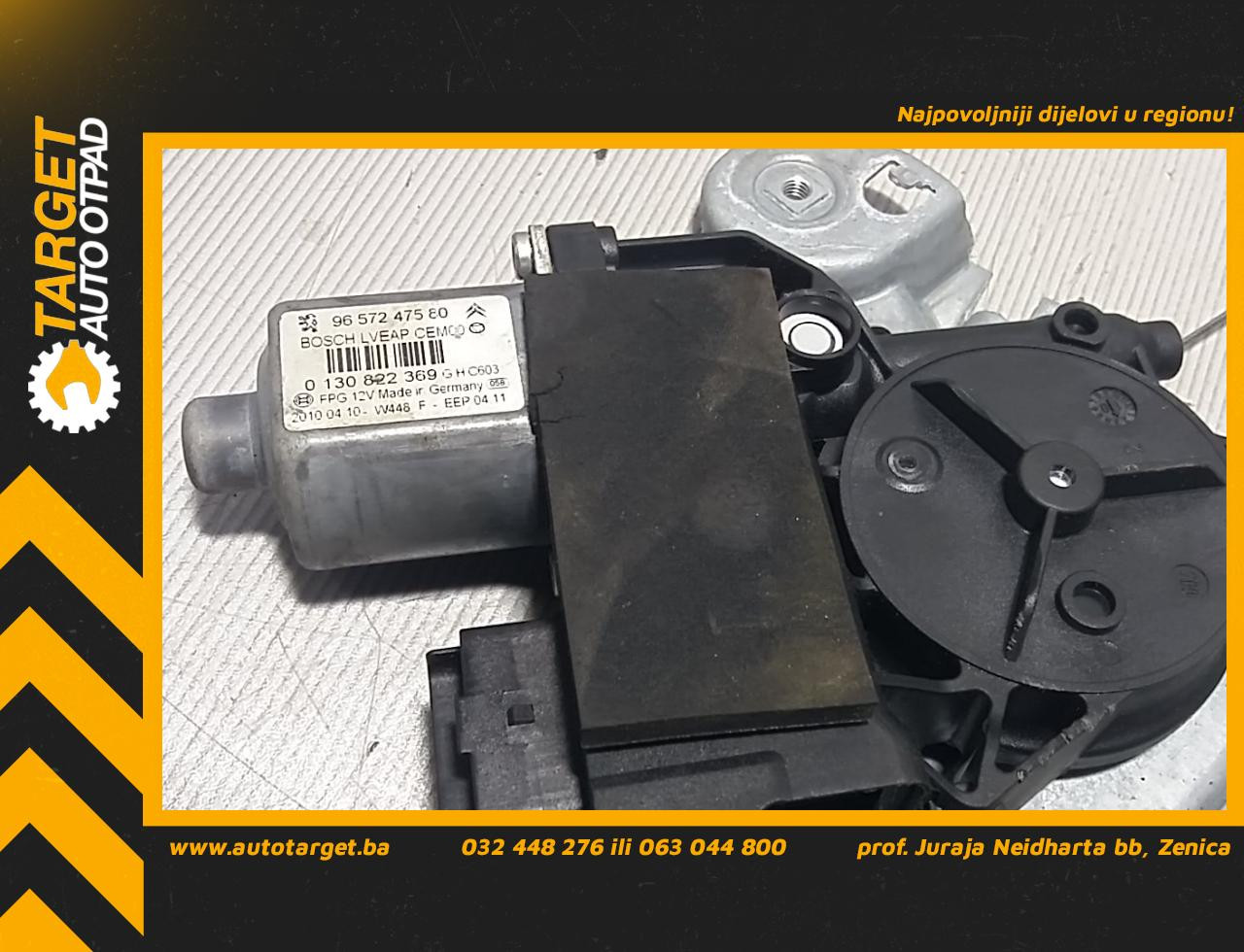 MOTORIC PODIZACA STAKLA PEUGEOT 308 > 07-11 9657247580