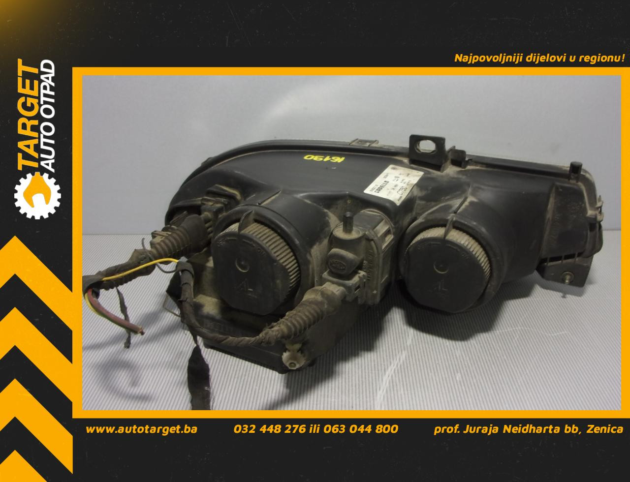 DIJELOVI FAR ALFA ROMEO 156 > 97-03 AA080013 60620135