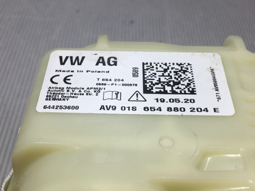 AIRBAG SUVOZACA SKODA KAMIQ > 18- 654880204E