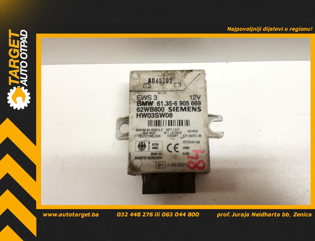 ELEKTRONIKA MODUL BMW SERIJA 3 (E46) > 02-05 6905669