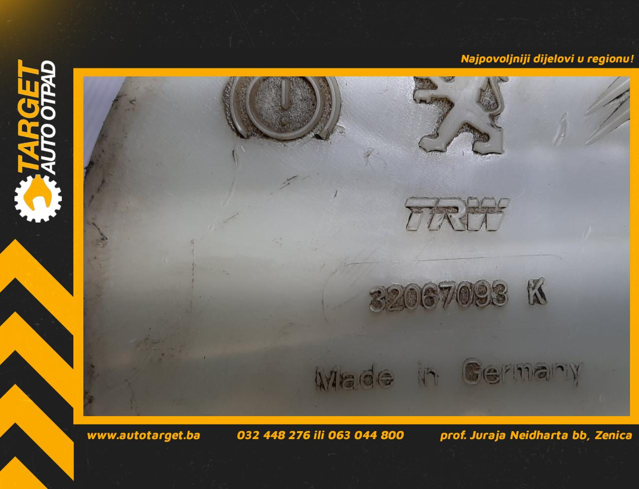 DIJELOVI BOCA ULJA PEUGEOT 207 > 06-09 32067093K