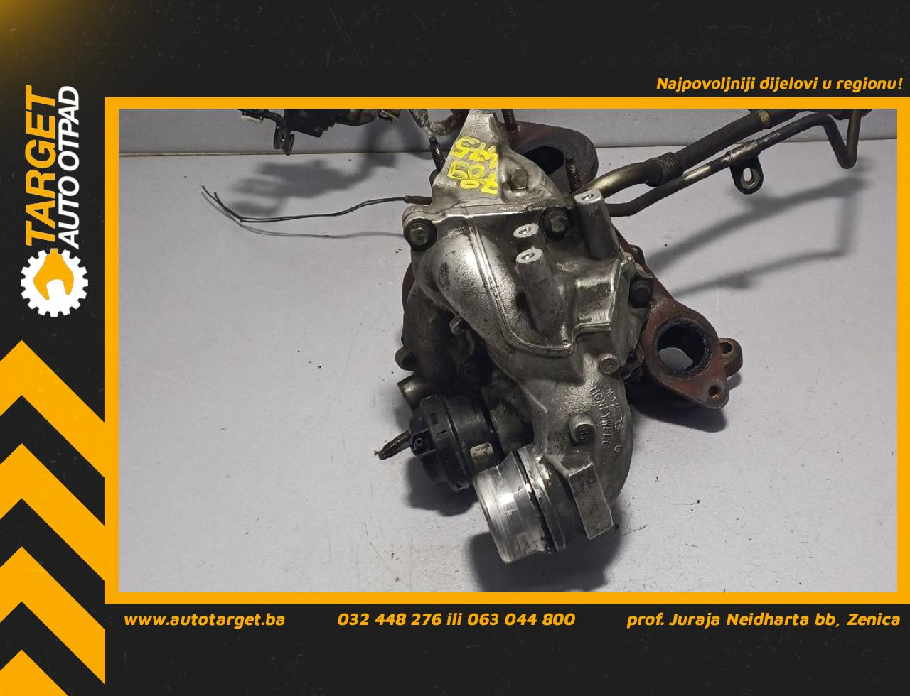 DIJELOVI TURBINA OPEL MOVANO > 14- 2.3 8201393207