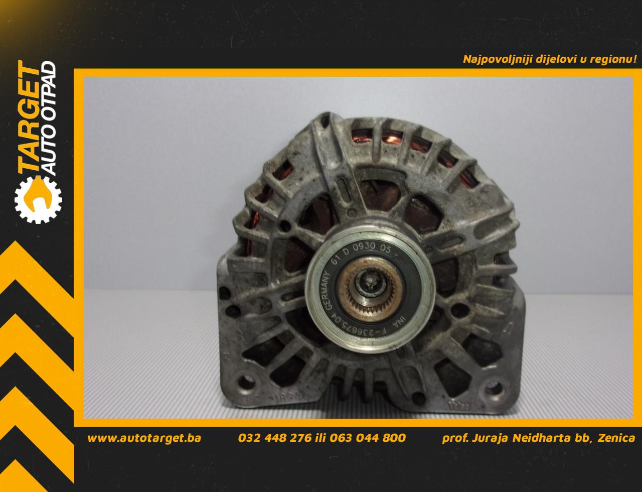 ALTERNATOR OPEL VIVARO > 01-07 8200404459 8200404459