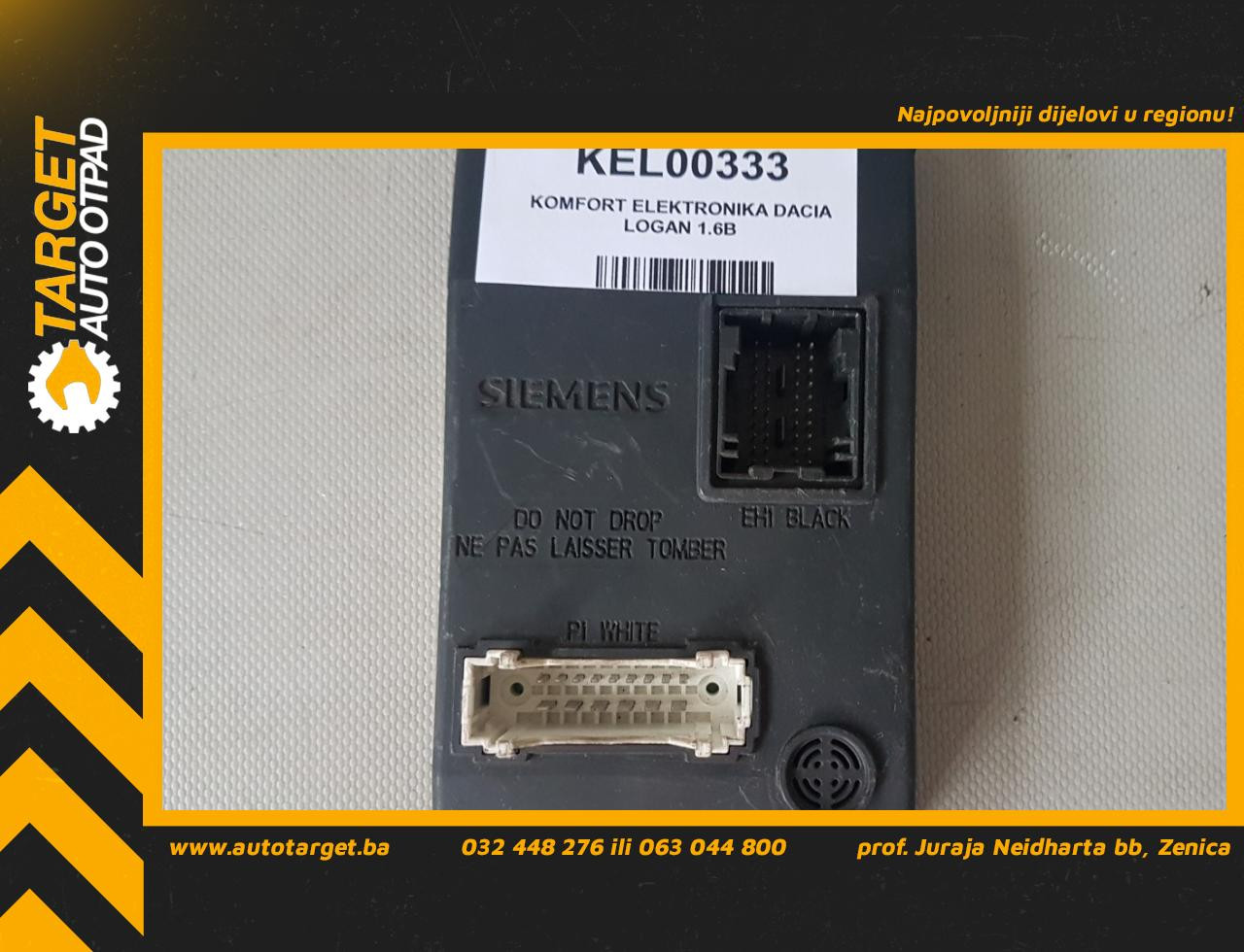 KOMFORT ELEKTRONIKA DACIA LOGAN > 05-08 8200296328A S11