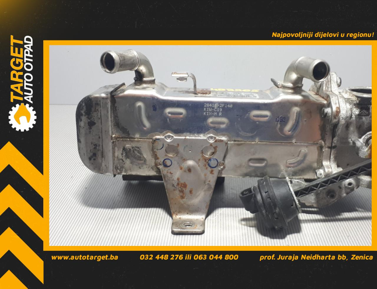 HLADNJAK EGR VENTILA KIA SORENTO > 09-14 284162F140