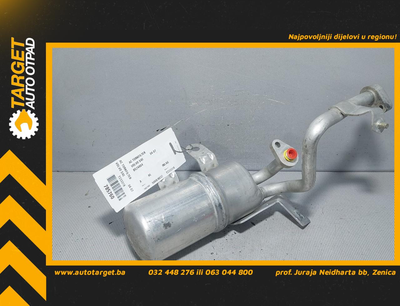 DIJELOVI KONDENZATOR KLIME VOLVO S40/V50 > 04-07