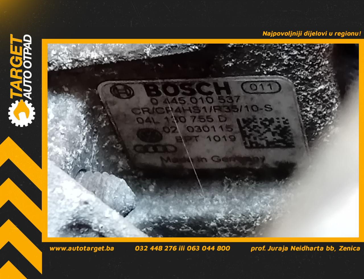 PUMPA VISOKOG PRITISKA VW PASSAT B8 > 14- 0445010537